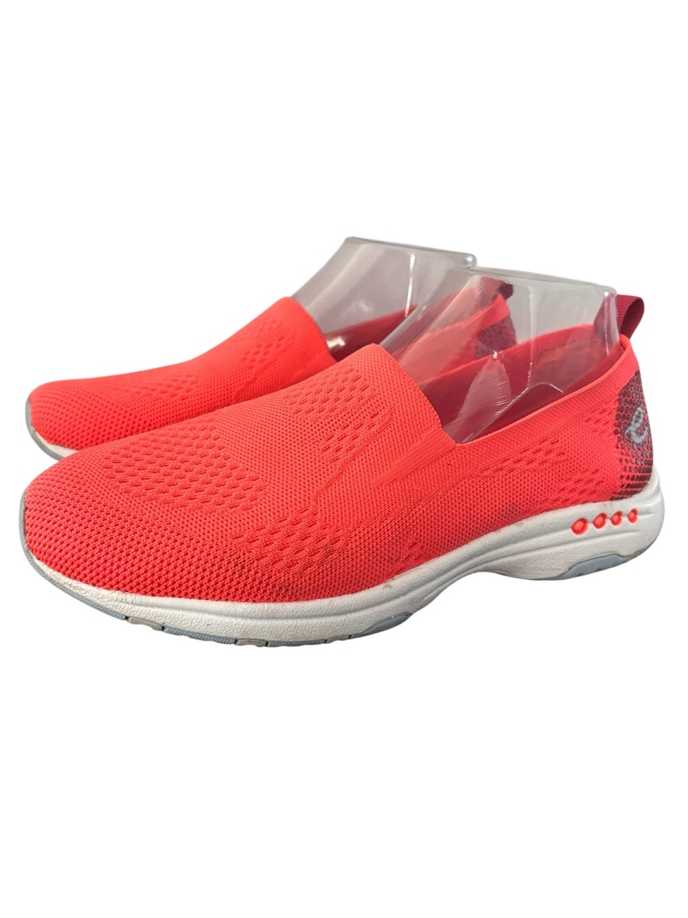 Easy Spirit Eco Tech Slip-On Sneaker Recycled Fibers Arch Knit Size 8.5W Coral - Picture 6 of 11